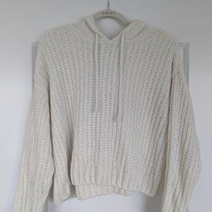 Cream hoodie sweater from hooked up